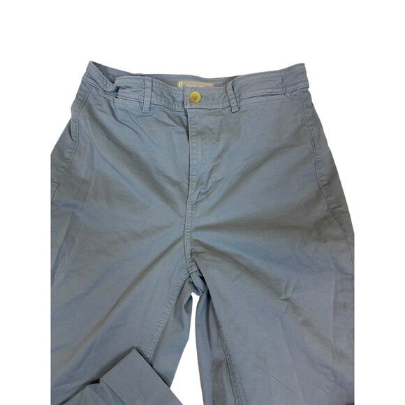 Everlane The Lightweight Straight Leg Crop Chino Pant in Light Blue Women’s Sz 4 - Picture 3 of 6